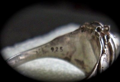 RING 1   LARGE DOUBLE WRAP, SOLID STERLINGS, MARKED 925, OTHER 