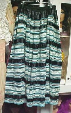 SEMINOLE SKIRT FLORIDA NATIVE AMERICAN MICCOSUKEE OLD  