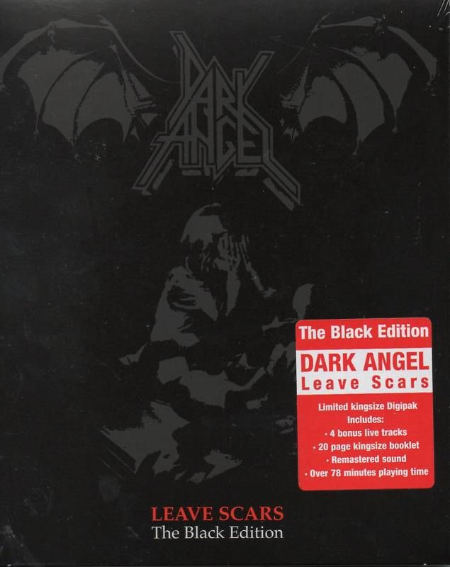 DARK ANGEL LEAVE SCARS CD IMPORT LIMITED +4 BLACK RARE 5051099620889 