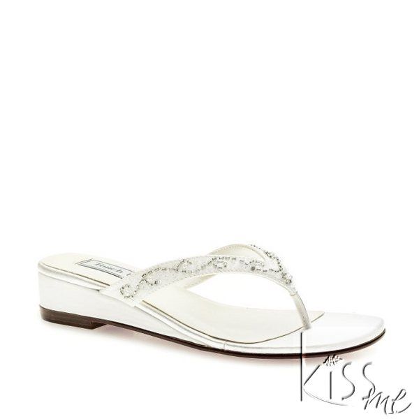 LOW HEEL BRIDAL SANDALS DESTINATION BEACH WEDDING  