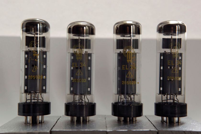 Matched Quad RFT EL34 DOUBLE O GETTER GREAT TUBES  