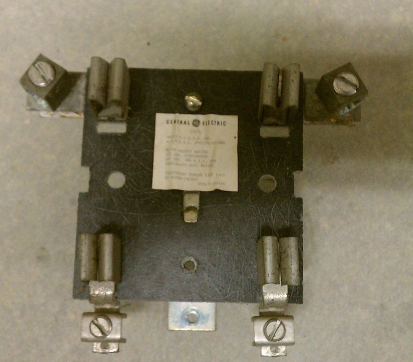   General Electric meter clip socket 100 or 125 amp electric panel kit