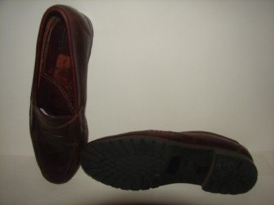 ALLEN EDMONDS NORWELL Mens Brown Loafers Shoes 11 D  