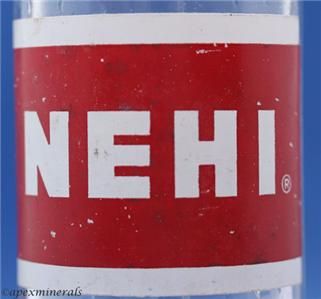 Used Vintage Nehi Empty Soda Bottle 10 FL OZ In Good Shape