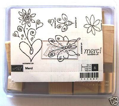 Stampin Up Merci Retired  