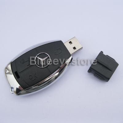 2GB Mercedes BenzKey USB Flash 2.0 Memory Pen Drive  