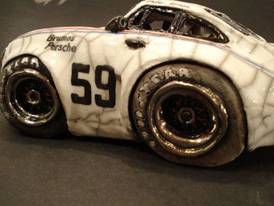 Robert Hossack Ceramic Porsche 930 (Brumos/Peter Gregg)  