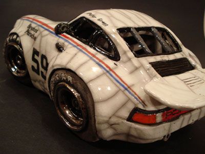 Robert Hossack Ceramic Porsche 930 (Brumos/Peter Gregg)  