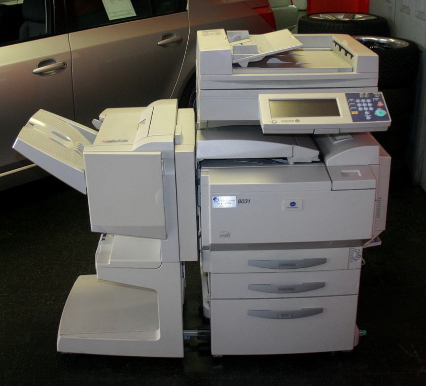 Konica 8031 Color Copier Imaging AS IS  