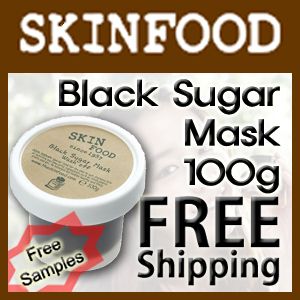   Skinfood] Skin Food Black Sugar Mask 100g CosmeticLove Korean Cosmetic