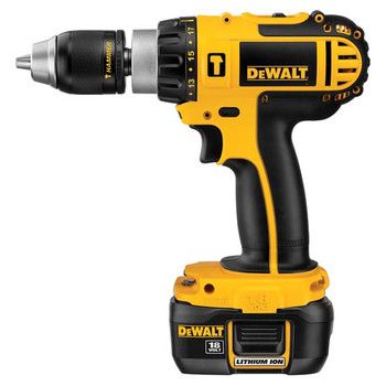 DEWALT 18V Cordless Li Ion 1/2 in Compact Hammerdrill Kit DCD775KLR 