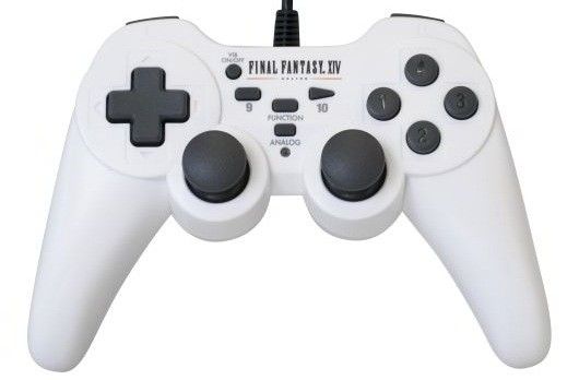 FINAL FANTASY XIV 14 WIRED USB CONTROLLER (PC & PS3)   NEW AND SEALED 