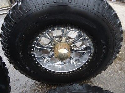 Ford Super Duty 17 Inch Wheels & Tires BF Goodrich 37x12.50R17 8 Lug 