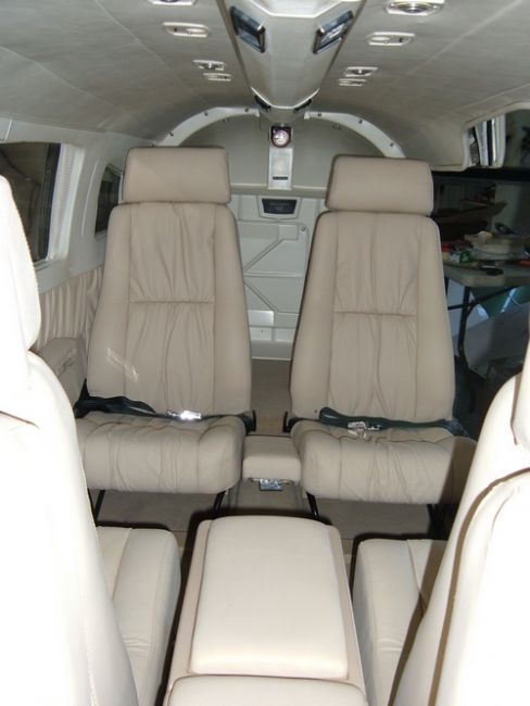 Piper Malibu complete custom leather interior  