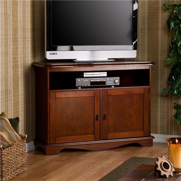 44 Corner TV/Media Stand   Cherry  