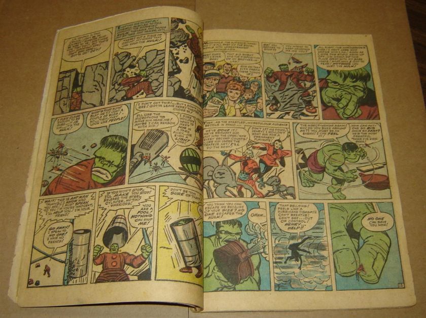 Avengers #1 (9/1963) Jack Kirby (piece out 1st page; o/w Complete) id 