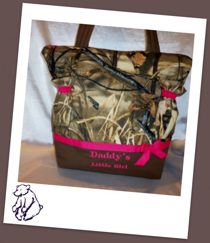 Designs by Keri Boutique Max 4 HD Camo Diaper Bag tote  