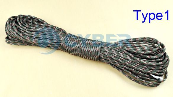 Rope Cord Parachute Cord Paracord 330lb 7 Strand 100FT  