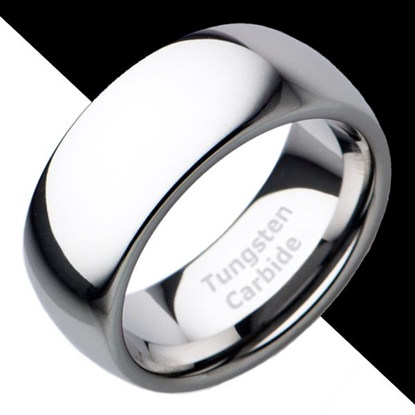 MENS TUNGSTEN RING WEDDING BAND NT SIZE 9  