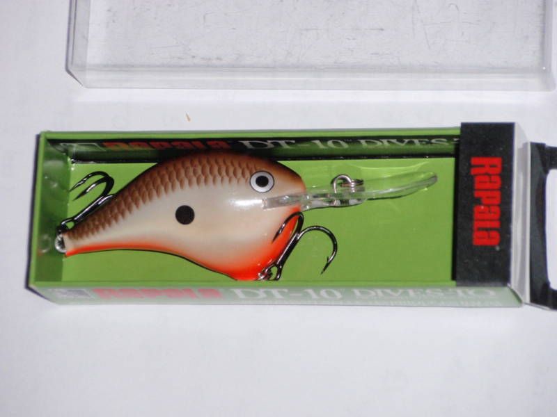 Rapala DT 10 Dives to 10 Crankbait Tough Proto color  