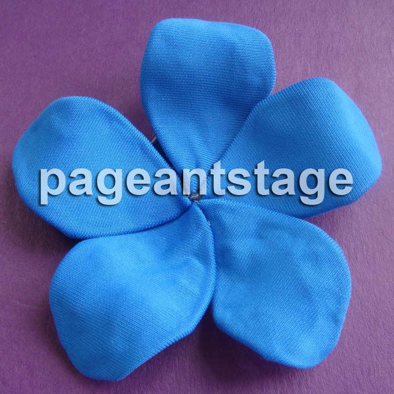Super Stretch Flower for National Pageant Dress RO BLUE  