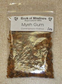 MYRRH gum resin 1oz for pagan ritual spell incence  