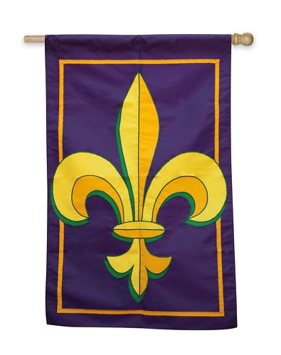 Garden Size Flag, Fleur de Lis,167601  