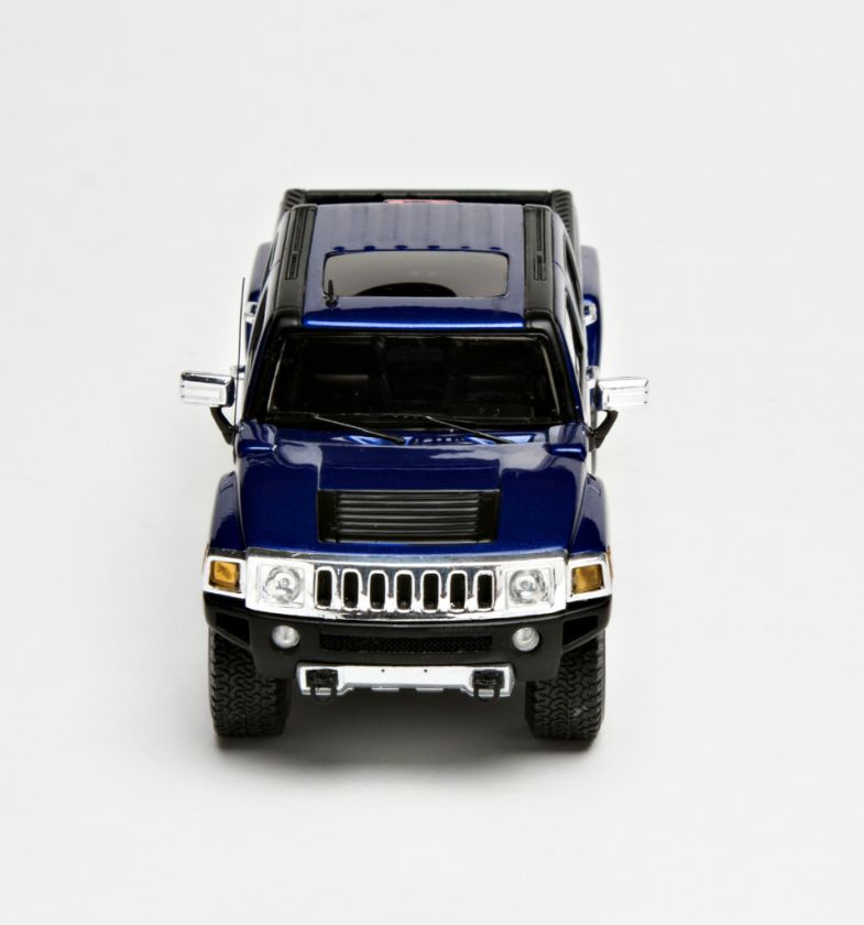 LUXURY COLLECTIBLES 2008 Hummer H3T All Terrain Blue  