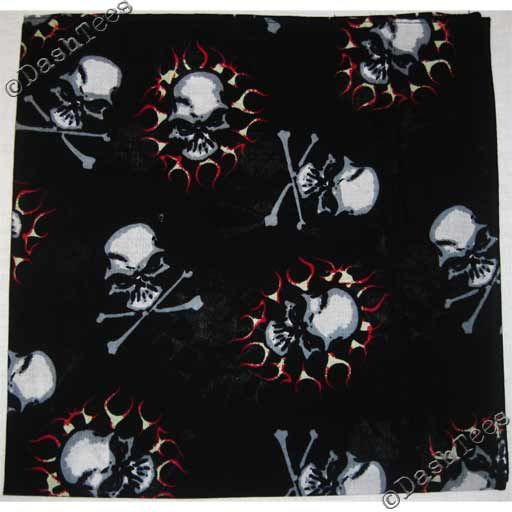 BANDANA BANDANNA HEAD SCARF BIKER ROCKER PAISLEY CHECK  