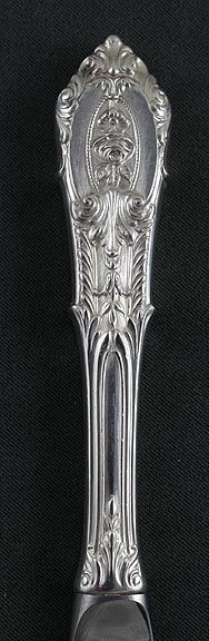 12 WALLACE ROSE POINT PATTERN STERLING SILVER KNIVES  