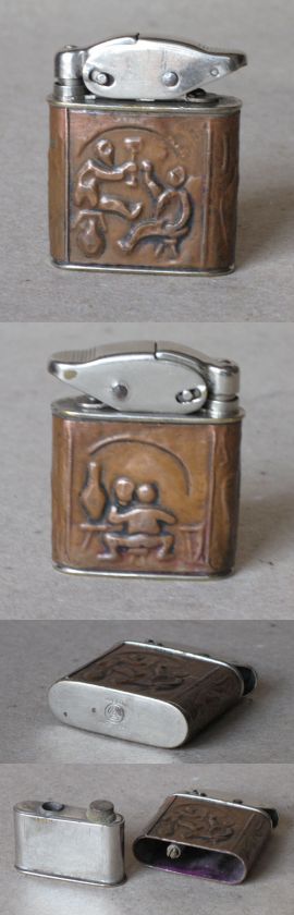 OLD PETROL CIGARETTE LIGHTER / INTERESTING DECORATION  