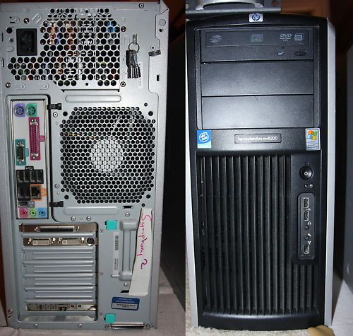 HP XW8200 Workstation 3.4ghz/3gb ram//fiber/nVidia/Avid  