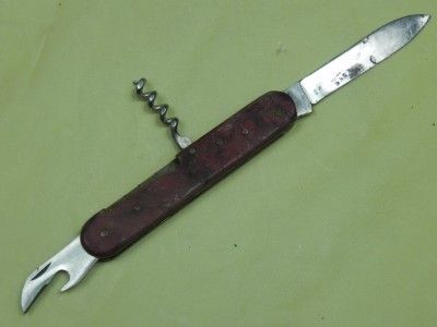 VINTAGE SOVIET RUSSIAN WW2 POCKET FOLDING KNIFE MARKED  