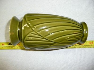 green avocado vase pitcher lot California potter McCoy unmarked 