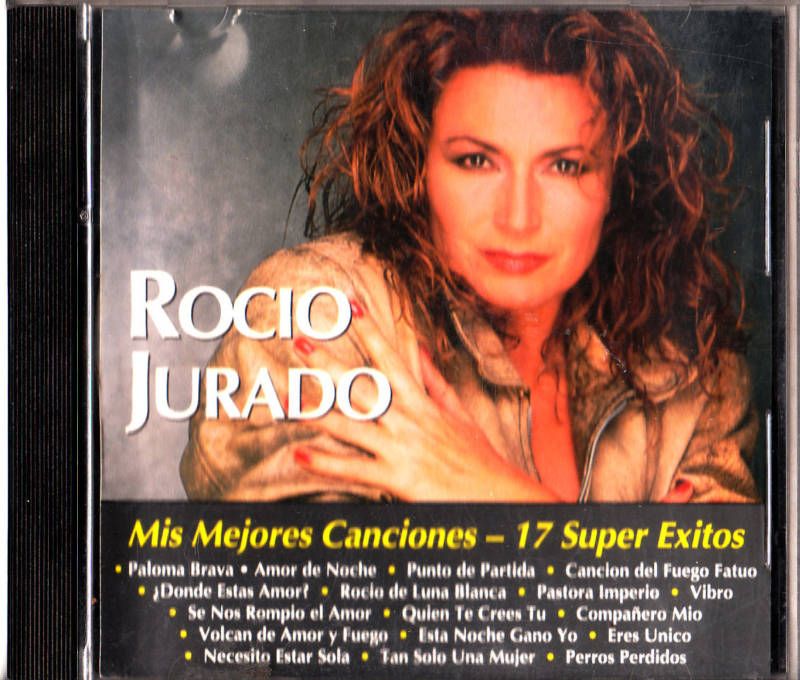 Rocio Jurado Mis Mejores Caciones 17 Exitos CD 077774279222  