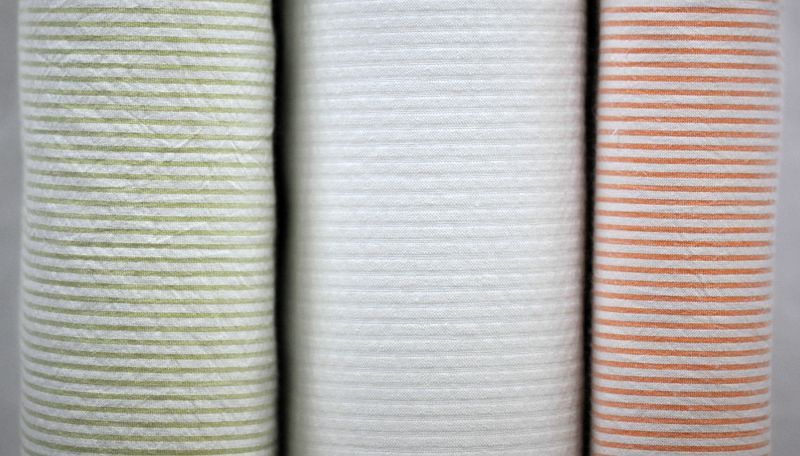 Seersucker Fabrics   100% Cotton   1/8 Stripes  