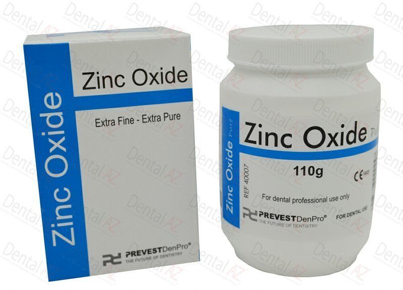 Zinc Oxide Powder, Dental, Cosmetic, 99.99% purity,110g  