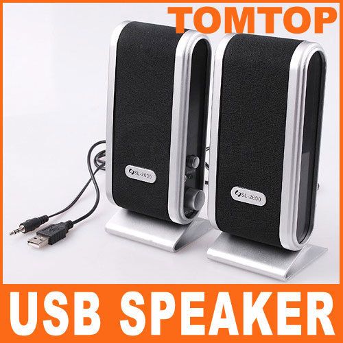 Multimedia Speaker USB Portable For PC Computer Laptop  