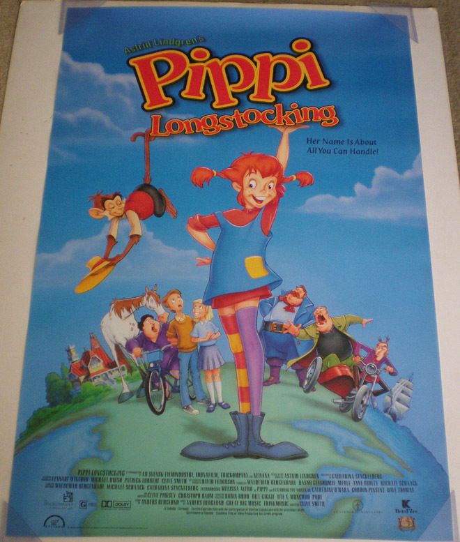 PIPPI LONGSTOCKING MOVIE POSTER 1 Sided ORIGINAL 27x40  