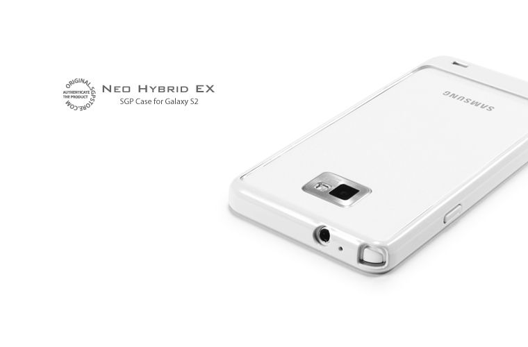 SGP Neo Hybrid EX Series Case WHITE  Samsung Galaxy S2  