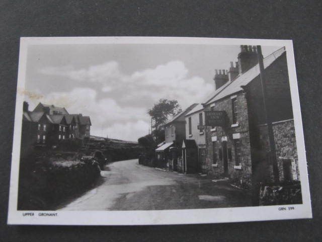 Wales Pub Inn Upper Gronant UK Postcard Marston Burton  