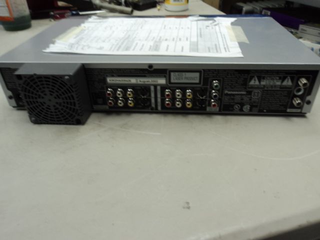 Panasonic DMR HS2 DVD Recorder PARTS/REPAIR 037988406418  