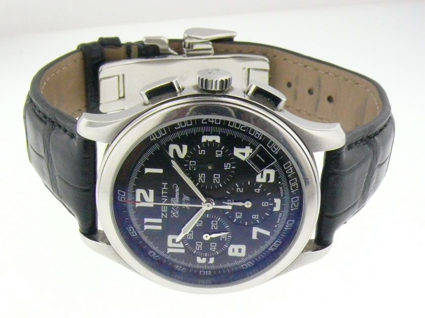 Zenith El Primero Chronograph Mechanical Mens Watch Ref.01.0500.420 