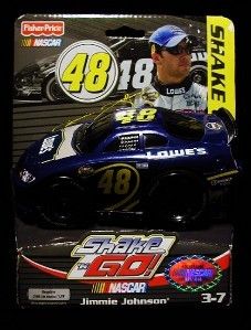 Shake n Go #48 Jimmie Johnson Lowes NASCAR NIB  