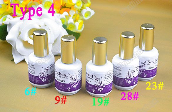   Fashion Nail Art Soak off UV Gel Polish UV Color Perfect and Shiny