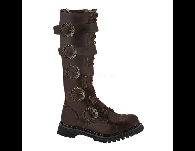   PIRATE SALE STEAMPUNK GOTH DEMONIA STEAM 20 BOOT   