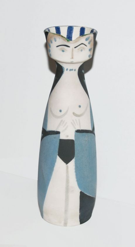 Picasso, Pablo, Woman, Madoura, Ramié 297, Ceramic Pitcher, 1955 