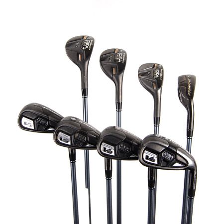 Adams Idea Tech V3 Hybrid Iron Set 4 PW,GW Senior Flex Graphite  