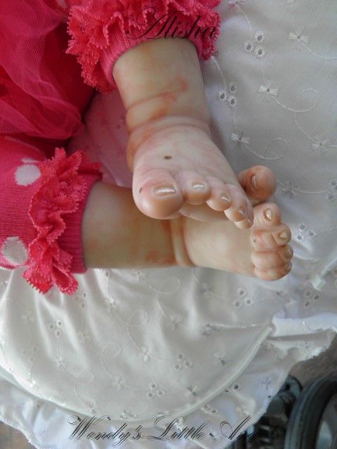 Reborn Preemie Baby Girl from the NEW Jody sculpt by Linda Murray of 