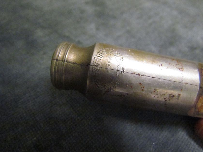 EARLY VINTAGE Metal Goldbeck Chicago Alto Sax Mouthpiece RARE  